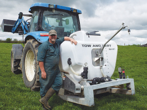 Matamata farmer Matthew Zonderop says he’s never looked back since he started using a Tow and Fert unit about three years ago.