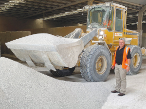 Neil McDonald, Fertco regional manager in the Te Awamutu store.