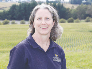 Associate Professor Lucy Burkitt is leading the soil component of the project with a large team of technicians, scientists and Massey ag students all working on different aspects of the trial.