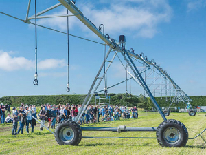 Irrigation system on display at the last South Island field days.