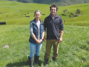 Taramoa farm managers Billie and Dan Herries are proof that farming sustainably doesn’t have to come at an economic cost. Photo courtesy NZ Farm Environment Trust.