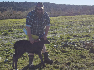 West Coast farmer Andrew Stewart.