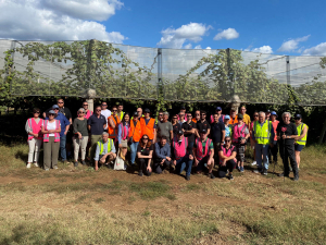 Around 50 Zespri Kiwifruit growers from New Zealand have been able to see the fruit they grow on retailer shelves in Singapore and across Europe.