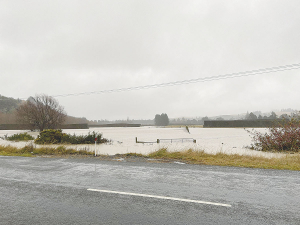 Canterbury farmers impacted by the recent flood are being urged to check their insurance cover. Photo: ECan Media Team.