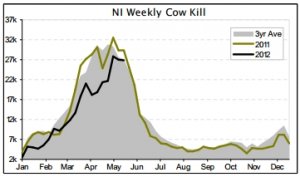 Cow kill shaping up to be one of the lowest