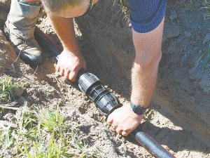 Hansen Products produces a range of fittings, valves and other products including the Irripod portable irrigation system, washdown nozzles.