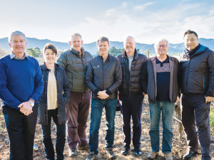 The AMW committee from left; Ivan Sutherland, Fiona Turner, John Forrest, Clive Jones, John Buchanan, James Healy and Yang Shen.