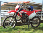 Honda’s latest CRF 250F.