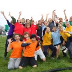 Kids test farm skills