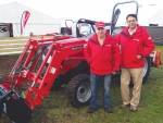 Russell Burling, sales (left) and Satish Chandra, national sales manager of Mahindra.