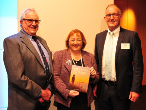 From left, Mick Calder, Ali Spencer and Andrew Morrison.