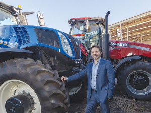 CNH Industrial Agriculture Australia and New Zealand managing director Brandon Stannett.