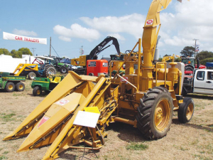 Gehl 188 Chop King at the Northland field days.