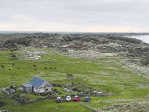 Low fertility soils and the tyranny of distance limit farming’s potential on the Chatham Islands.