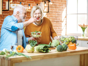 A new global study of people aged 50+ says regularly eating fresh produce leads to fewer and shorter hospital stays.