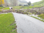 A landslip cuts off Totangi Road, west of Gisborne. Photo Credit: Tairawhiti Civil Defence.