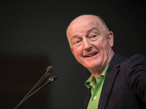 Oz Clarke at the International Sauvignon Blanc Celebration in Marlborough in 2016.