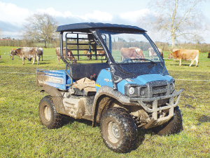 Kawasaki Mule SX-XC Bigfoot.