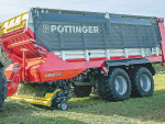 Pottinger’s new Jumbo 8000 Series loader wagon.