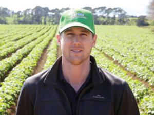 Pukekohe-based Andrew Hutchinson was the winner of New Zealand’s overall ‘Young Horticulturist of the Year’ title in 2016.