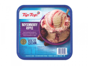 Boysenberry ice cream scoops award, again!