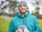 All Black and Farmstrong ambassador Sam Whitelock.