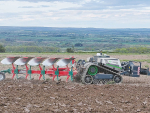 Kverneland and AgXeed set world record for autonomous ploughing with AgBot in UK