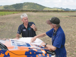 Nigel Henigan, left, Hansen Products water systems specialist.