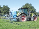 Slimline moulded tanks bring the load closer to the tractor.