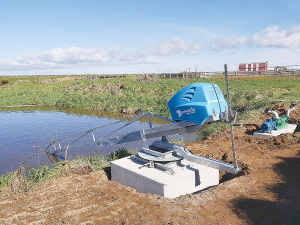 It is important to empty your ponds and storage in preparation for spring.