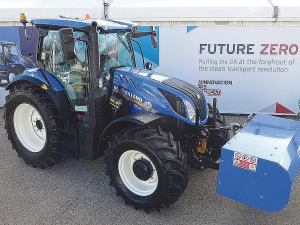 New Holland&#039;s Low Carbon Tractor.