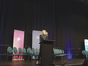 Anna Mitchell at the recent TUANZ Conference. Photo Credit: Kathleen Mowbray, Rex Studio Photography.