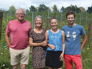 James and Wendy Healy with Sophie and Mark McGill at Abel