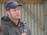 Canterbury/North Otago Dairy Manager of the Year Matt Redmond.