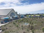 Fonterra tankers at a Kaikoura farm last week.