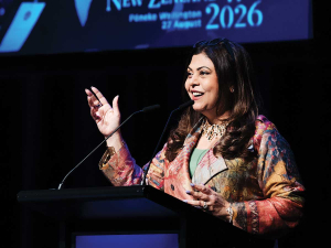 Sonal C Holland MW at the New Zealand Wine 2026 Wine Business Forum