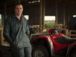 Sam Hodsell 50/50 sharemilks with his partner Jenna for his parents Craig and Gaewyn on the 250 hectare family farm at Taramoa in Southland.