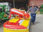 Hari Hari dairy farmer Zane Wyatt says the arrival of the new Pottinger NovaCat Alpha Motion 301 front mower will slash his mowing times.