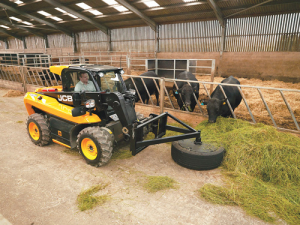 Pocket rocket: JCB 516-40 telehandler.