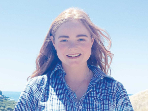 Georgia Higginbottom is the 2023 recipient of Ravensdown’s Hugh Williams Memorial Scholarship.