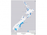 Light blue - restricted places (includes infection farms). Dark blue - NODs (under testing — 70% to 80% return negative).