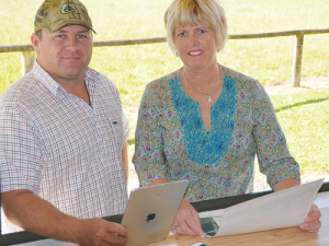 Expo organisers Dave Martin and Sue Wilson.