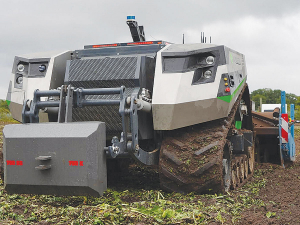 Dutch company AgXeed will be the first to enter series production of autonomous field robots with its aptly named AgBot.