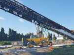 The rubber conveyor belt was responsible for bulk of the smoke.