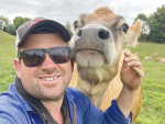 Waikato farmer Andrew Macky says he gets “a real kick” out of his social media accounts.