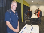 James Houghton at the Collaborative Stakeholder Group ‘drop-in’ session in Tokoroa.