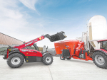 The Farmall 50B, a brace of Farmall U110’s and the Farmlift 742 Telehandler will be used to support the society’s day-to-day operations at Mystery Creek Event Centre.