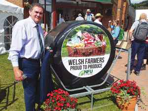 NFU Cymru Dairy president Aled Rhys Jones.