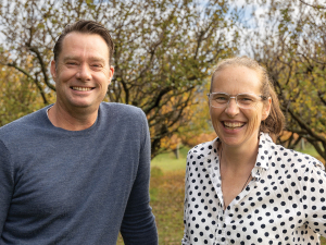 Tom Steward and Tracey Green