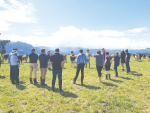 Andrew and Jenny McGiven hosted a discussion group on their farm last month to look at the positive impact of Biozest pasture spray on milk production.